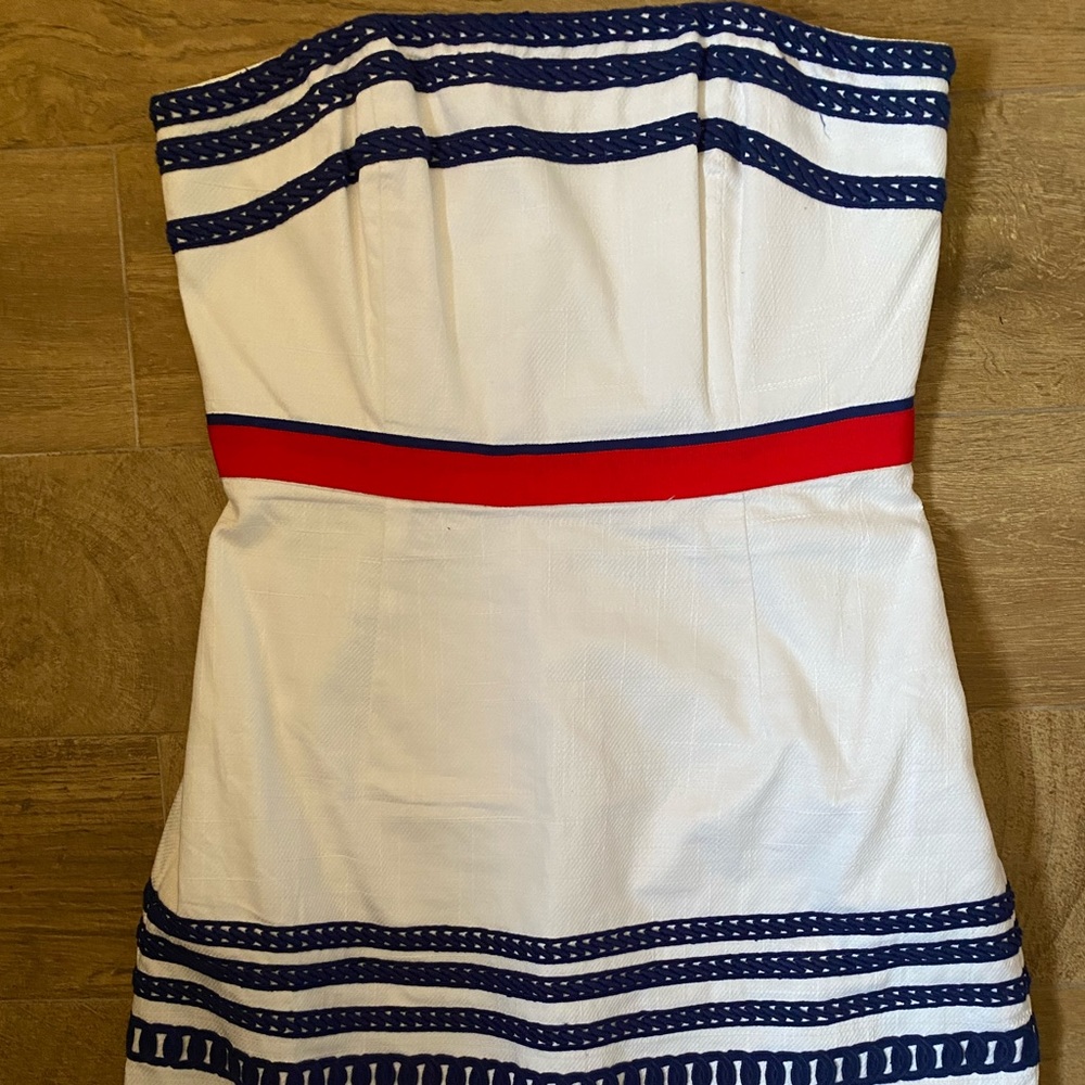 Vineyard Vines MIDI Length strapless dress